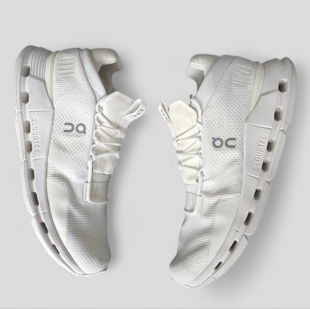 On Running Cloudnova White Sneakers - Picture 4 of 10